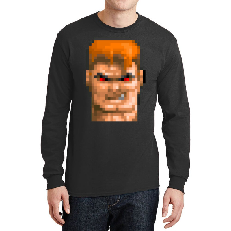 Wolfenstein 3d Bj Blazkowicz I Am Death Incarnated! Long Sleeve Shirts by apolitery | Artistshot