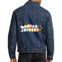 Peanuts Happy Easter T Shirt Men Denim Jacket | Artistshot