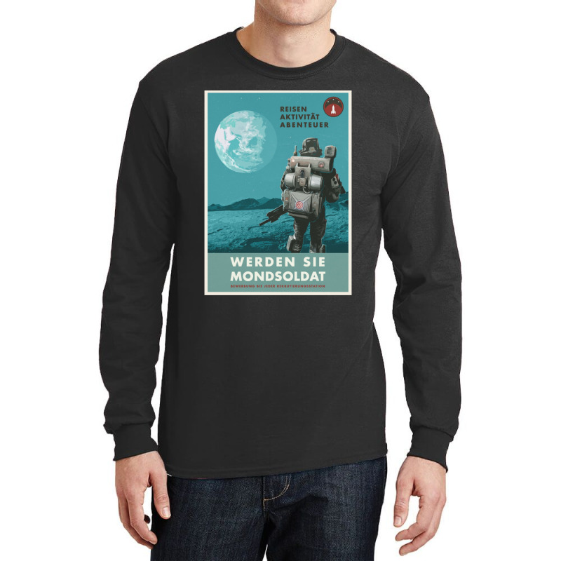 Wolfenstein Propaganda Adventure Poster Long Sleeve Shirts | Artistshot