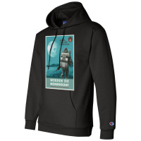 Wolfenstein Propaganda Adventure Poster Champion Hoodie | Artistshot