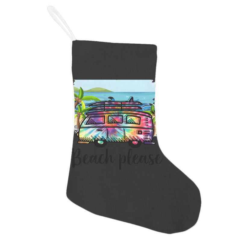 Artistshot Hot Trend Can We Go To The Beach, Please! Holiday Stocking | Artistshot