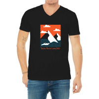 Table Rock Lake Mo V-neck Tee | Artistshot