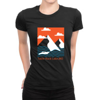 Table Rock Lake Mo Ladies Fitted T-shirt | Artistshot