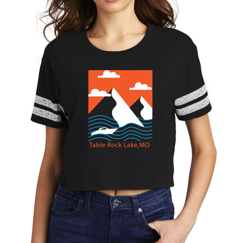 Table Rock Lake Mo Scorecard Crop Tee by Alexsmith | Artistshot