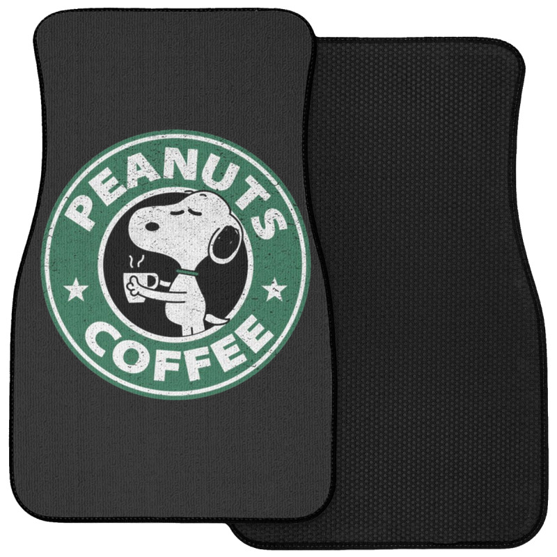 Peanuts Coffee Front Car Mat | Artistshot