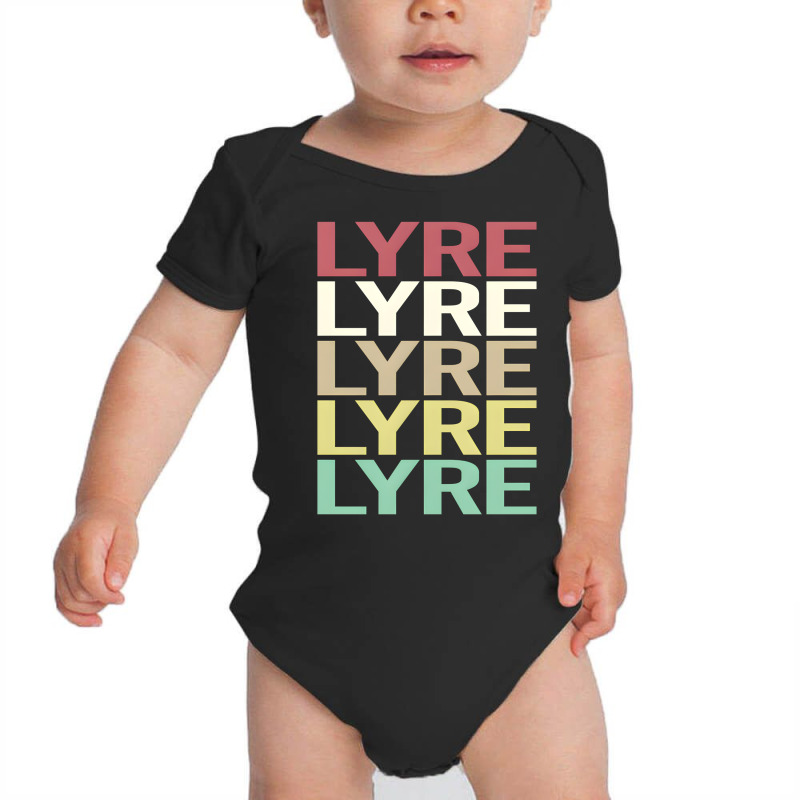 Artistshot Limited Edition Lyre Instrument Baby Bodysuit by lykhongduong9enev3 | Artistshot