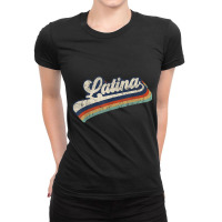 Cool Retro Latina Woman Mexican Girl Idea T Shirt Ladies Fitted T-shirt | Artistshot