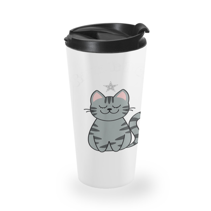 Karma Is A Cat Purring In My Lap Cat Lover T Shirt Travel Mug | Artistshot