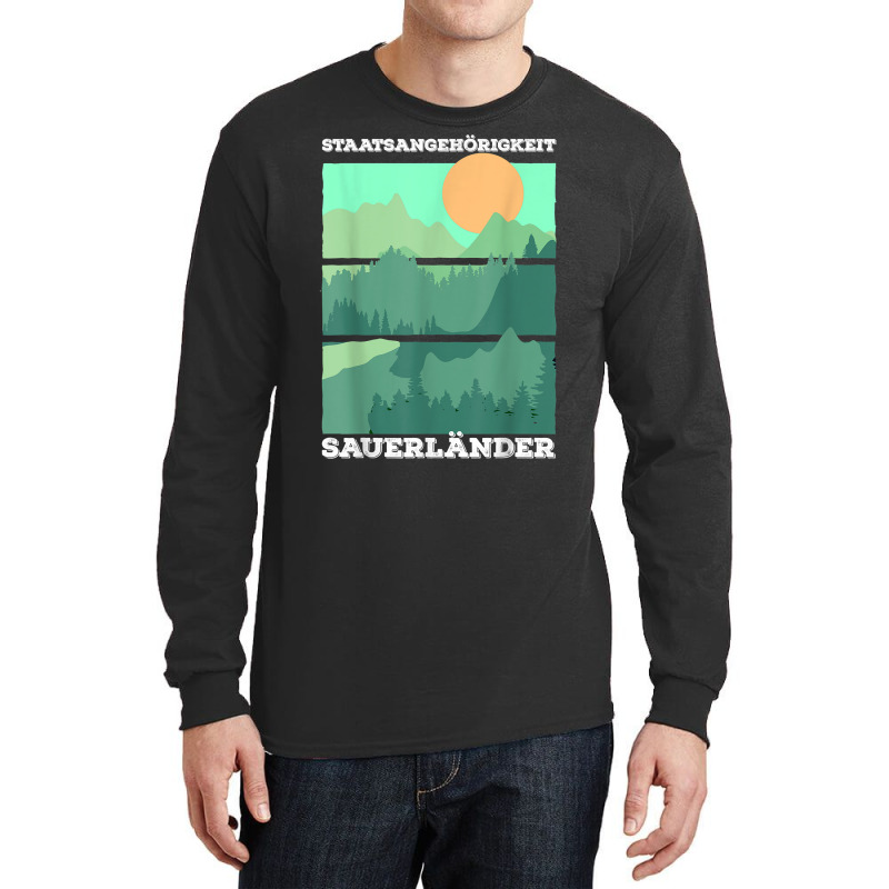 Sauerland Saying State Authority Sauerländer T Shirt Long Sleeve Shirts by polioukhi | Artistshot