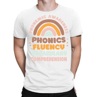 Phonemic Awareness Phonics Fluency Vocabulary Comprehension Pullover H T-shirt | Artistshot