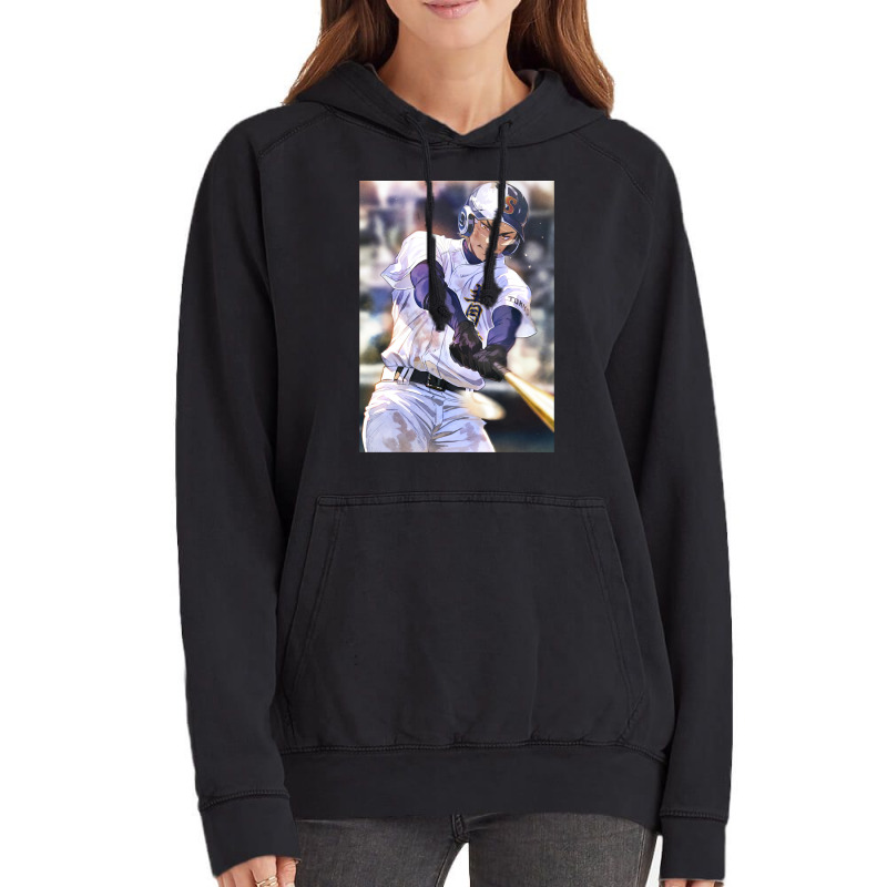 Diamond No Ace Miyuki Leader Vintage Hoodie by nlnodagmanm | Artistshot