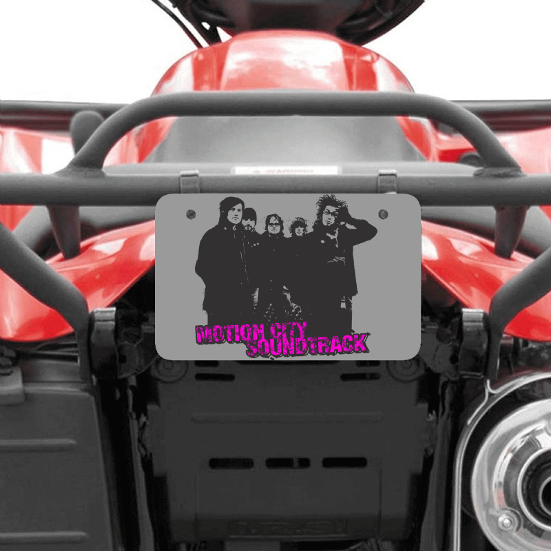 Motion City Soundtrack Clässic Atv License Plate | Artistshot