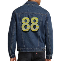 88 Smiley Face Men Denim Jacket | Artistshot