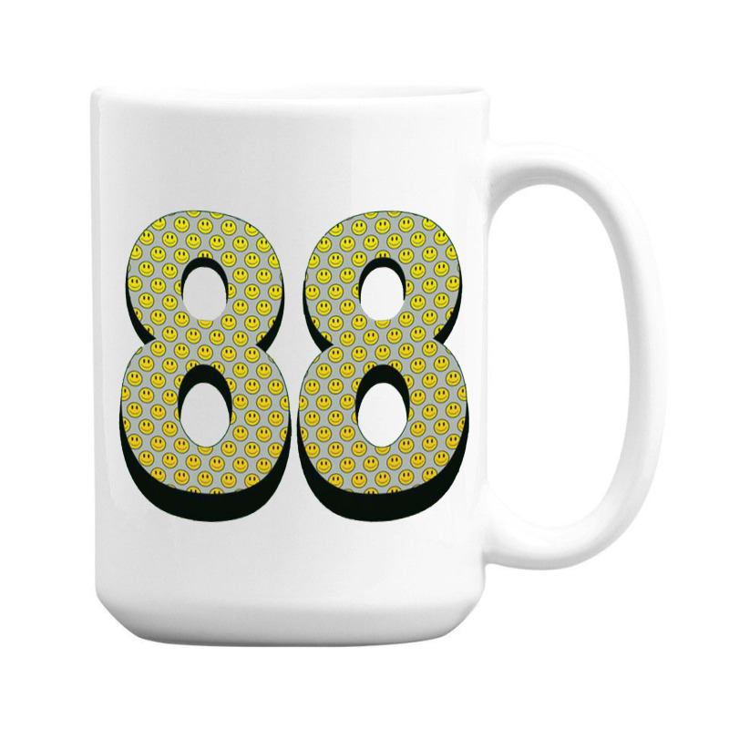 88 Smiley Face 15 Oz Coffee Mug | Artistshot