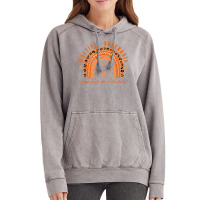 Multiple Sclerosis Awareness Orange Rainbow Ms Warrior Women T Shirt Vintage Hoodie | Artistshot