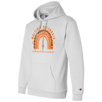 Multiple Sclerosis Awareness Orange Rainbow Ms Warrior Women T Shirt Champion Hoodie | Artistshot