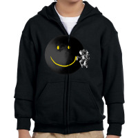 Make A Smile Youth Zipper Hoodie | Artistshot