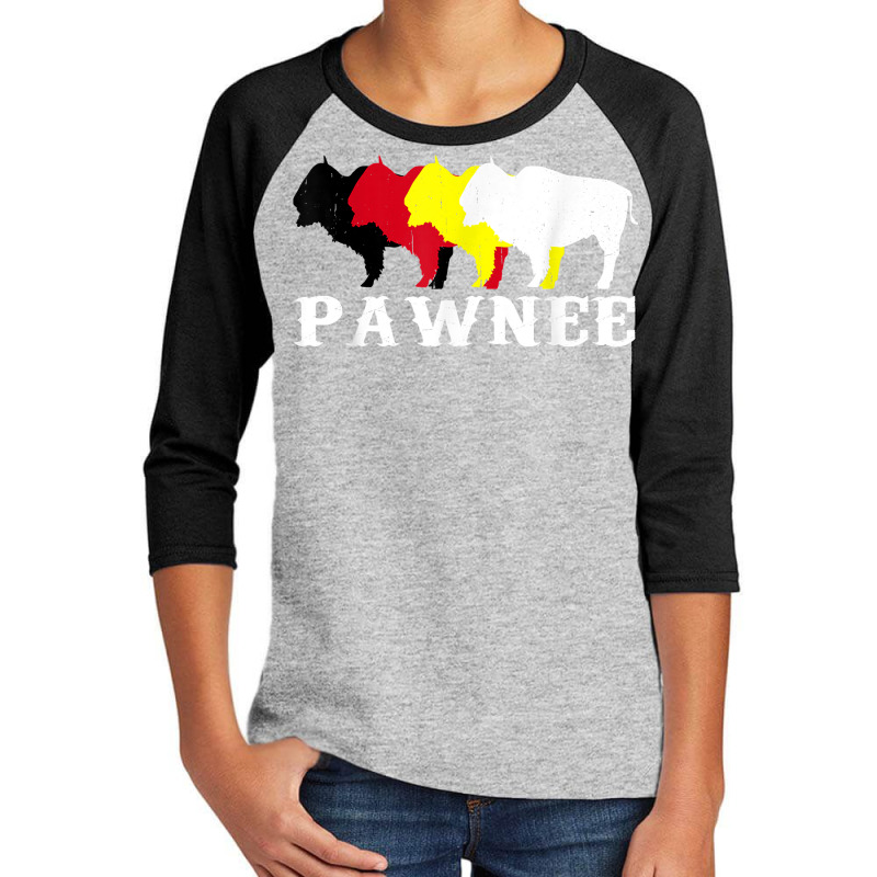 Pawnee Tribe Nation Native Indian Medicine Wheel T Shirt Youth 3/4 Sleeve by prix5d5gosson | Artistshot