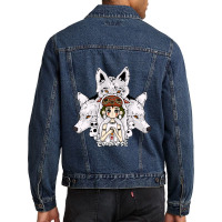 Princess Mononoke Men Denim Jacket | Artistshot