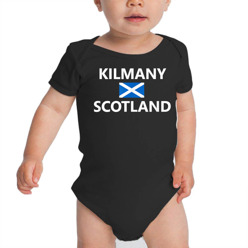 Kilmany Scotland Scottish Flag City T Shirt Baby Bodysuit | Artistshot