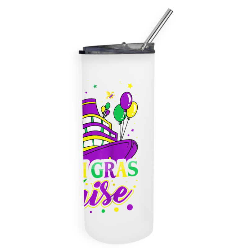 Mardi Gras Cruise Ship Cruising Party Mardi Gras New Orleans T Shirt Skinny Tumbler | Artistshot