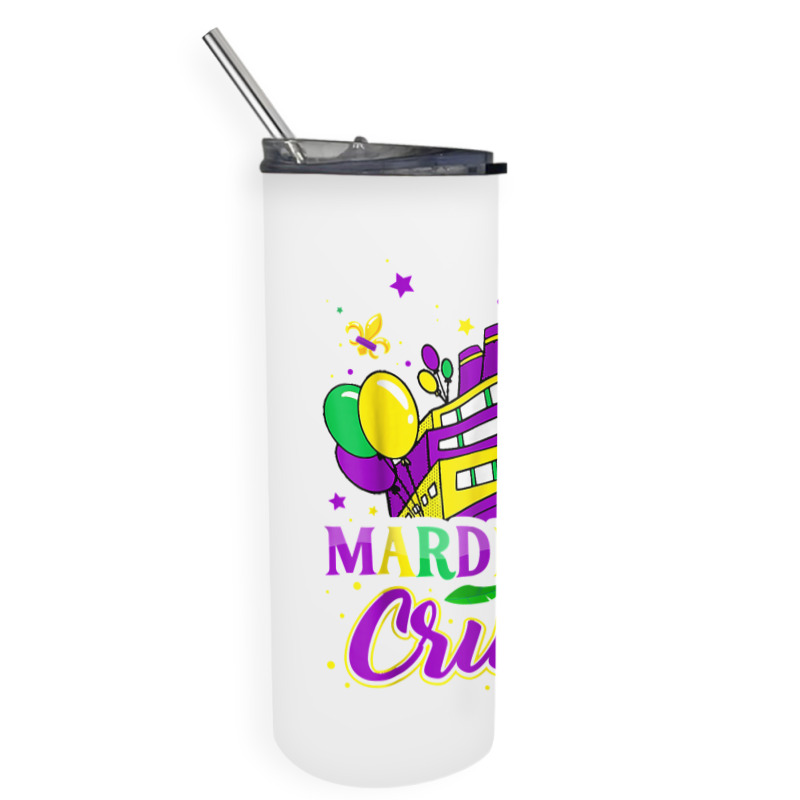 Mardi Gras Cruise Ship Cruising Party Mardi Gras New Orleans T Shirt Skinny Tumbler | Artistshot