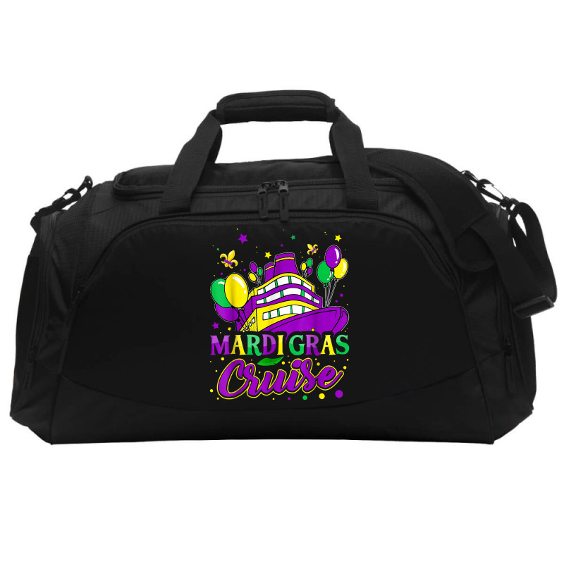 Mardi Gras Cruise Ship Cruising Party Mardi Gras New Orleans T Shirt Active Duffel | Artistshot