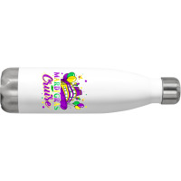 Mardi Gras Cruise Ship Cruising Party Mardi Gras New Orleans T Shirt Stainless Steel Water Bottle | Artistshot