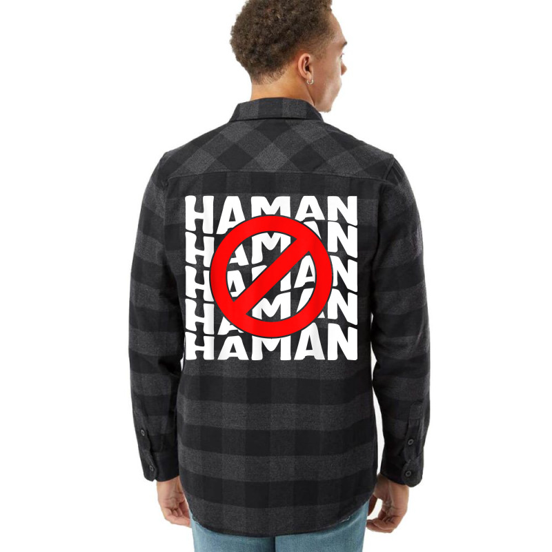 Purim Anti Haman Costume Funny Haman Hebrew Jewish Holiday C T Shirt Flannel Shirt | Artistshot