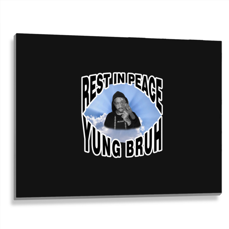 Rip Yung Bruh Metal Print Horizontal | Artistshot