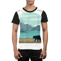 Alaskan Bear   Alaska Grizzly Bears   Mountain Souvenir T Shirt Graphic T-shirt | Artistshot