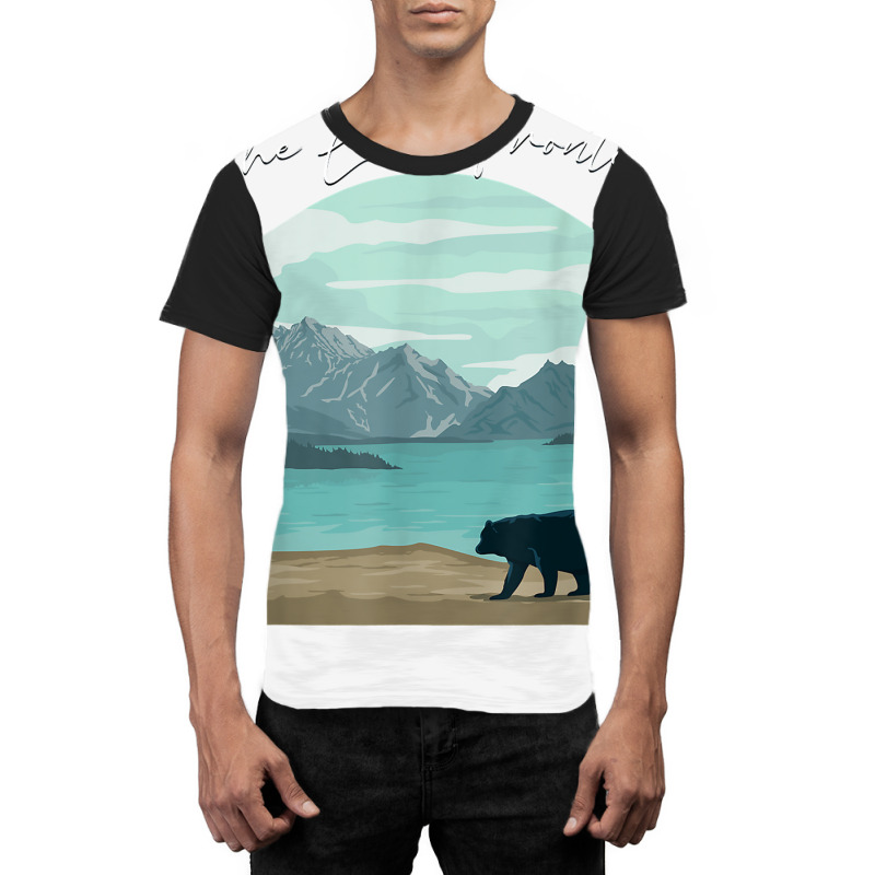 Alaskan Bear   Alaska Grizzly Bears   Mountain Souvenir T Shirt Graphic T-shirt | Artistshot