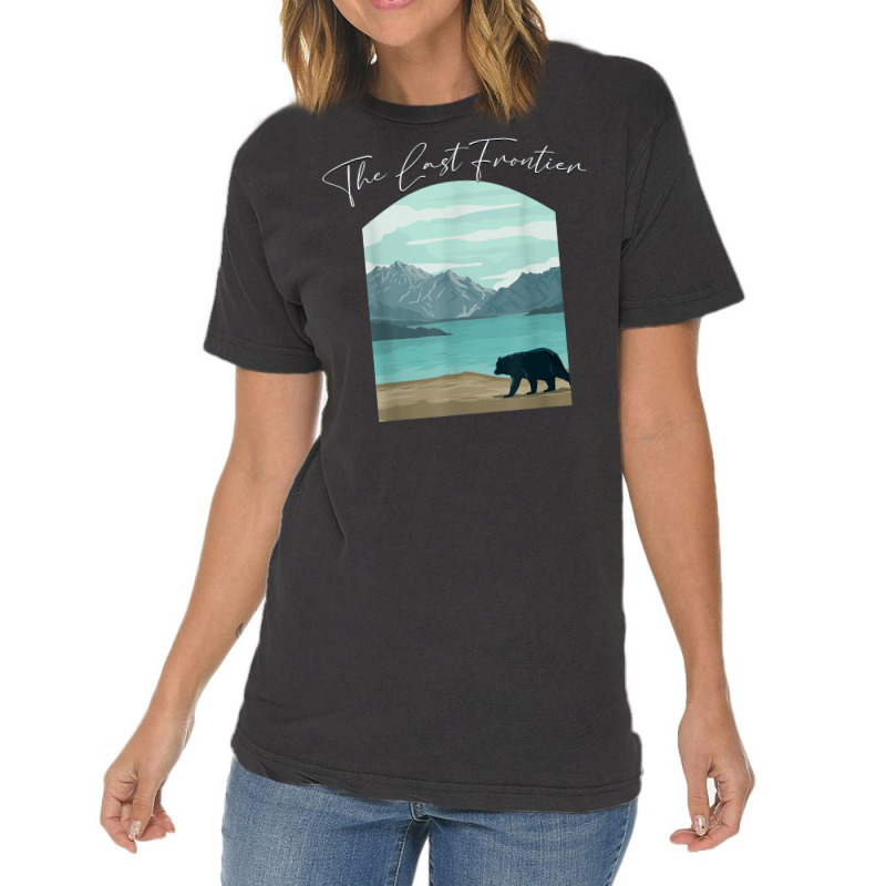 Alaskan Bear   Alaska Grizzly Bears   Mountain Souvenir T Shirt Vintage T-shirt | Artistshot