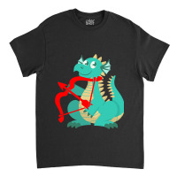 Valentines Day Dragon Red Cupid Bow Classic T-shirt | Artistshot