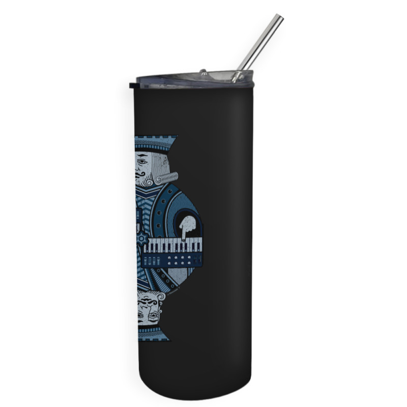 Synthesizer King Skinny Tumbler | Artistshot