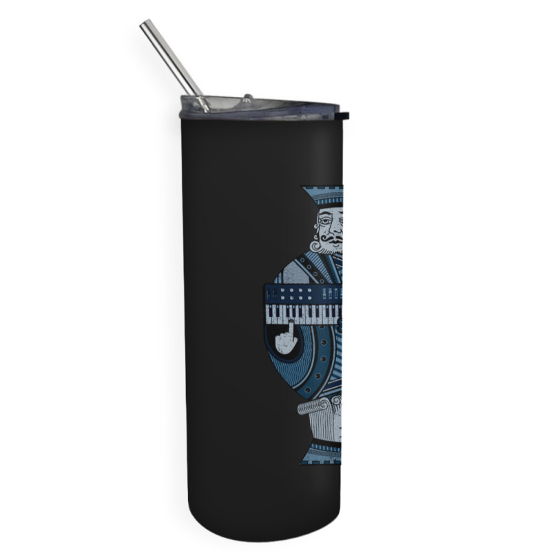 Synthesizer King Skinny Tumbler | Artistshot