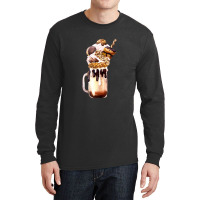 Chocolate Vanilla Milkshake  Caramel Overshake Topped With Pop Long Sleeve Shirts | Artistshot