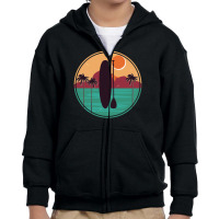 Vintage Summer Stand Up Paddle | Board Sup T-shirt Youth Zipper Hoodie | Artistshot