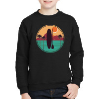 Vintage Summer Stand Up Paddle | Board Sup T-shirt Youth Sweatshirt | Artistshot