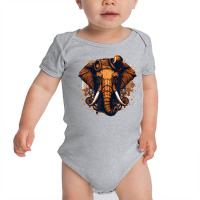 Steampunk Mechanical Elephant Vintage Machine Animal T Shirt Baby Bodysuit | Artistshot