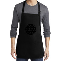 Synthesizer Waveform Medium-length Apron | Artistshot