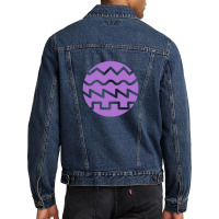 Synthesizer Waveforms 1 Men Denim Jacket | Artistshot