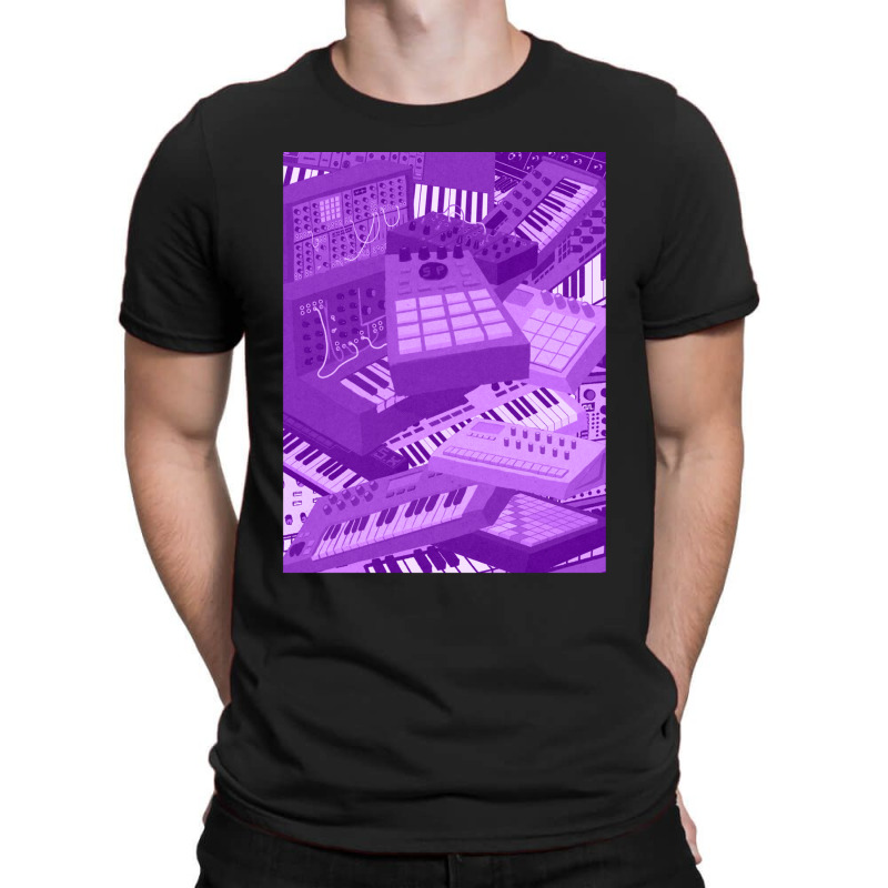 Synths For Electronic Musician 1 T-Shirt by CHARLOTTELYNNTAYLOR | Artistshot