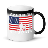 I Stand The Flag Proud Military Meme Magic Mug | Artistshot