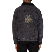 Modular Synthesizer Unisex Sherpa-lined Denim Jacket | Artistshot