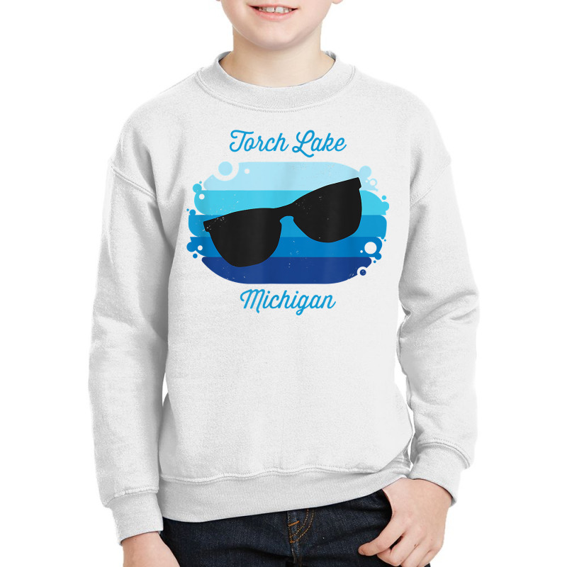 Torch Lake Michigan Souvenir Graphic T Shirt Youth Sweatshirt | Artistshot