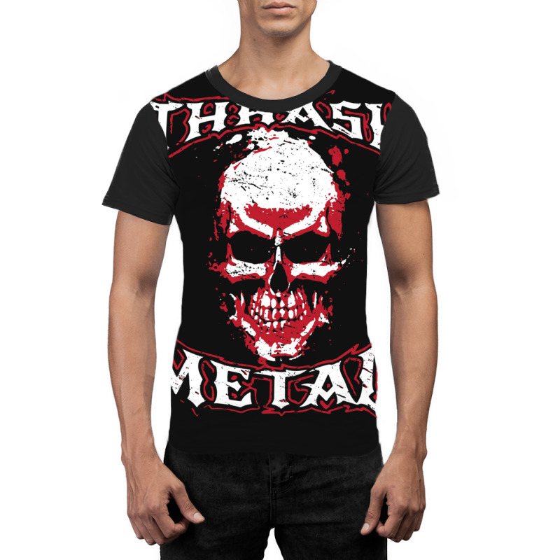 Grim Reaper Thrash Metal Product Music Heavy Metal Design Graphic T-shirt | Artistshot