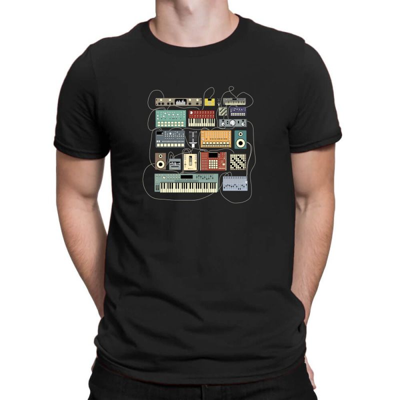 Electronic Musician Synthesizer And Drum Machine Dj 1 T-shirt | Artistshot