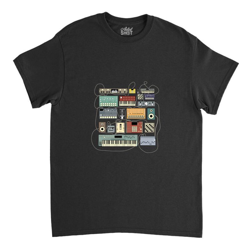 Electronic Musician Synthesizer And Drum Machine Dj 1 Classic T-shirt | Artistshot