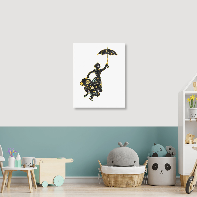 Mary Poppins Portrait Canvas Print | Artistshot